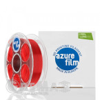 AzureFilm PLA filament 1.75, 1 kg ( 2 lbs ) - red transparent